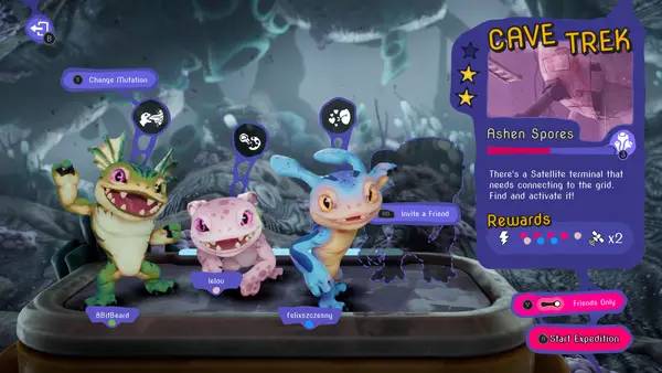 Интерфейс Mother Machine во время прохождения