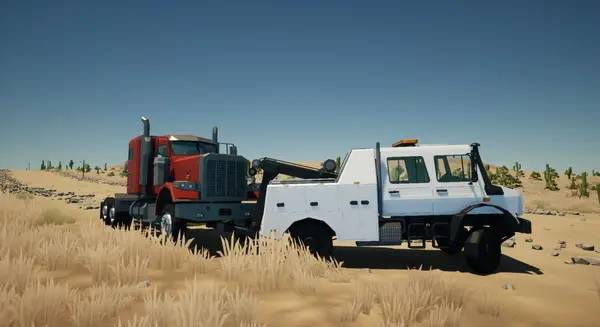 Интерфейс Motor Town Behind the wheel во время прохождения