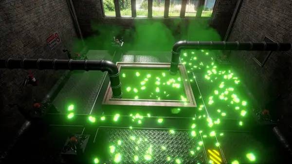 Интерфейс Mr Boom's Firework Factory во время прохождения