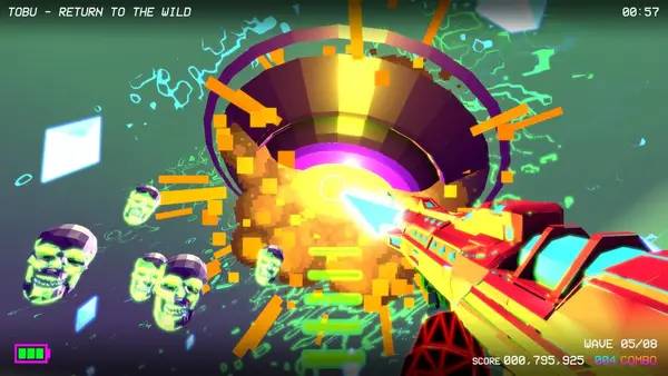 Интерфейс Music Killer во время прохождения