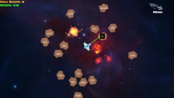 Интерфейс My Typing Skill во время прохождения