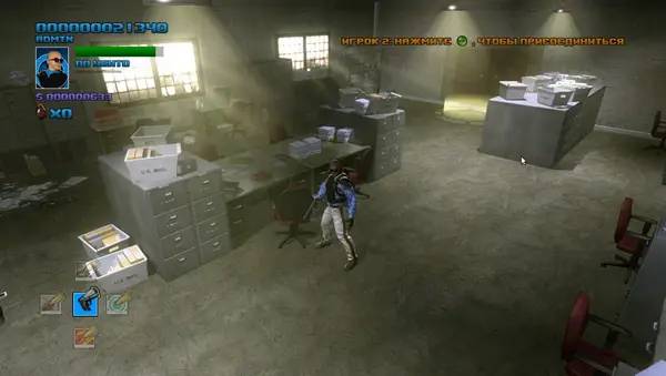 Интерфейс Narco Terror во время прохождения