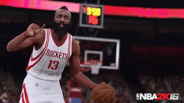 Интерфейс NBA 2K16 во время прохождения