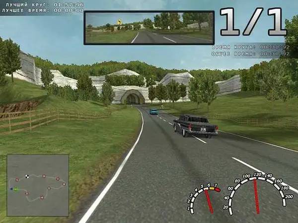 Интерфейс Need For Russia 3 Сделано в России во время прохождения