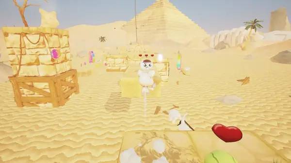 Интерфейс Neko Ghost, Jump! во время прохождения