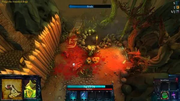 Интерфейс Nekro во время прохождения