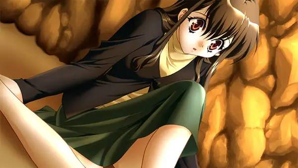 Интерфейс Never 7 - The End of Infinity во время прохождения