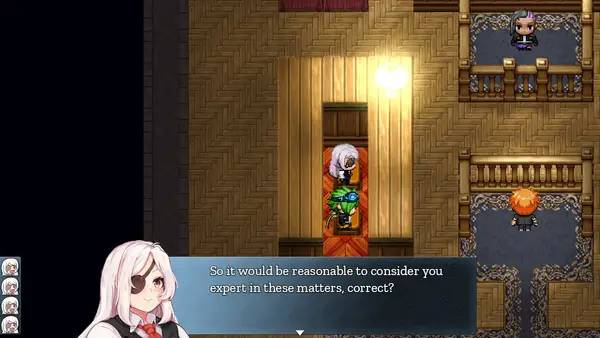 Интерфейс Nina Aquila Legal Eagle, Season One во время прохождения