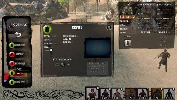 Интерфейс Notoris The Goblin War во время прохождения