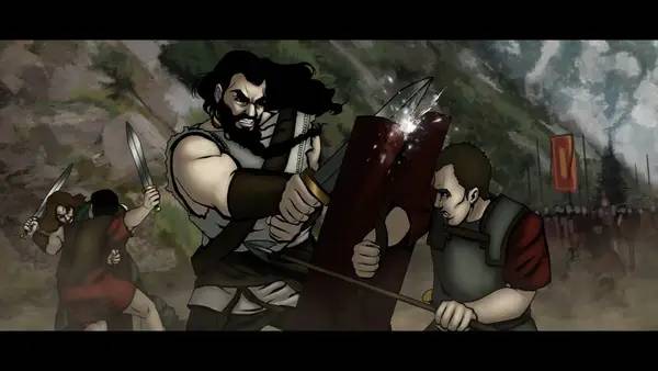 Интерфейс Numantia во время прохождения