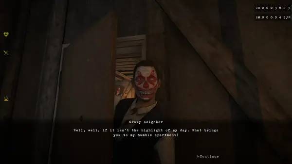 Интерфейс Obenseuer во время прохождения