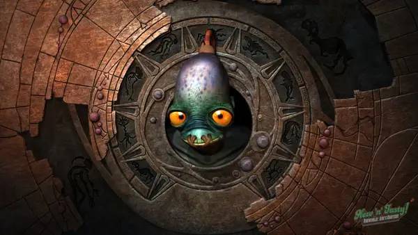Интерфейс Oddworld New 'n' Tasty во время прохождения