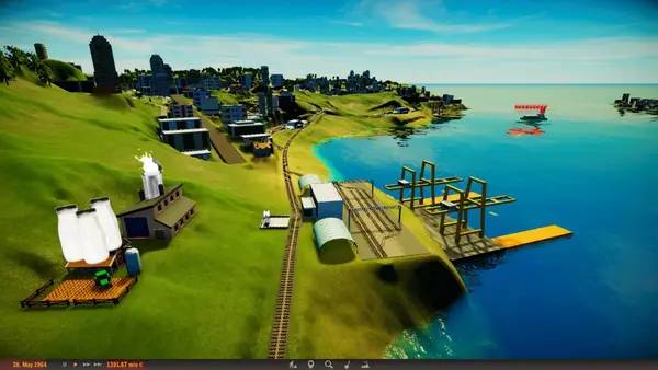 Интерфейс Oligopoly Industrial Revolution во время прохождения