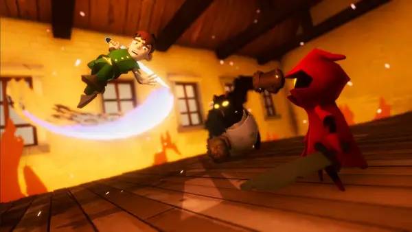 Интерфейс One True Hero во время прохождения