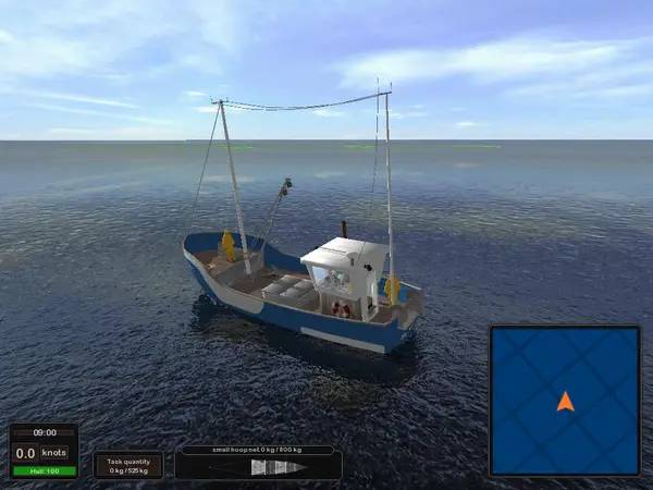Интерфейс Open Sea Fishing The Simulation во время прохождения