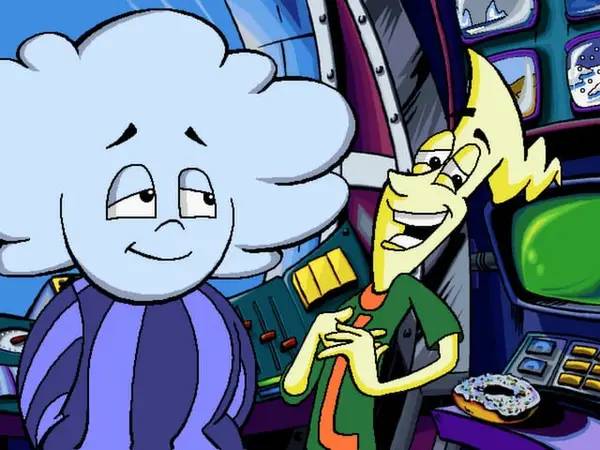 Интерфейс Pajama Sam 2  Thunder And Lightning Aren't So Frightening во время прохождения