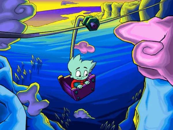 Интерфейс Pajama Sam 3  You Are What You Eat From Your Head To Your Feet во время прохождения