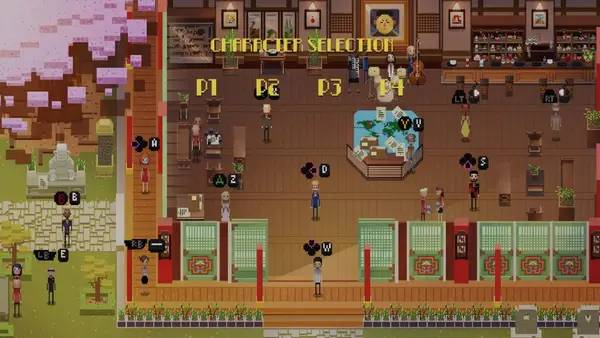 Интерфейс Party Saboteurs After Party во время прохождения