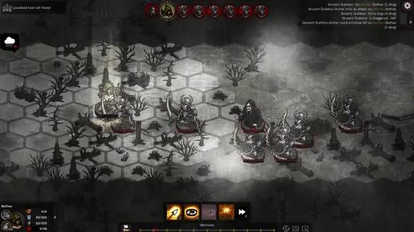 Интерфейс Paths and Danger во время прохождения