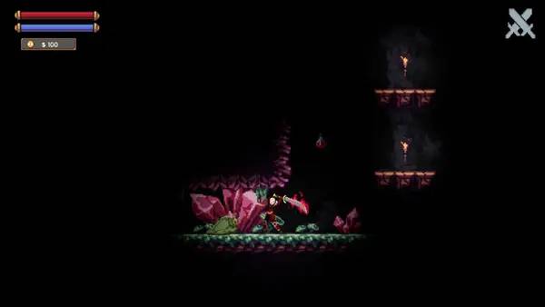 Интерфейс Peril by MDE во время прохождения