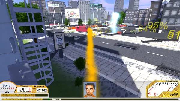 Интерфейс PiiSim во время прохождения