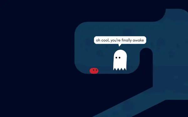 Интерфейс Pikuniku во время прохождения