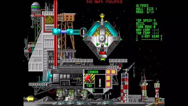 Интерфейс Planet's Edge  The Point of no Return во время прохождения