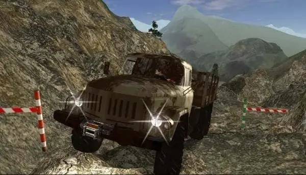 Интерфейс Полный привод 2 УАЗ во время прохождения