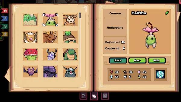 Интерфейс Portal Fantasy во время прохождения