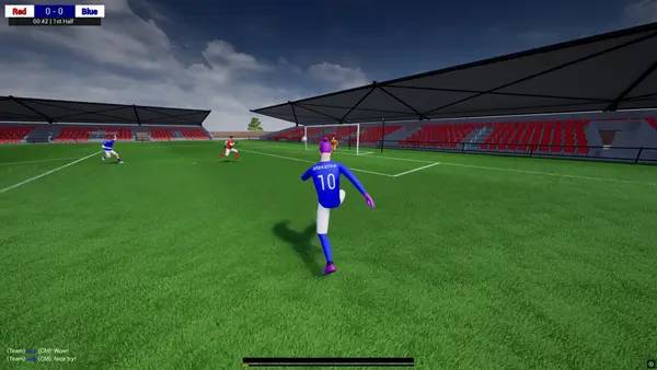 Интерфейс Pro Soccer Online во время прохождения