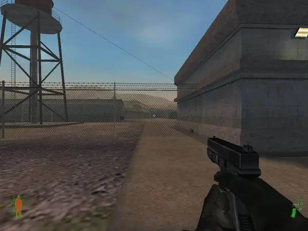 Интерфейс Project I.G.I. (Project IGI  I'm Going In) во время прохождения