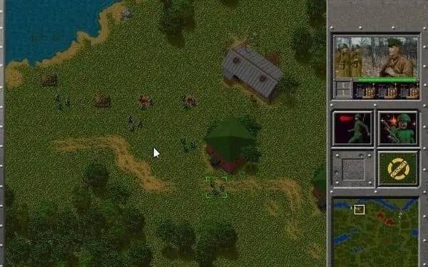 Интерфейс Противостояние во время прохождения