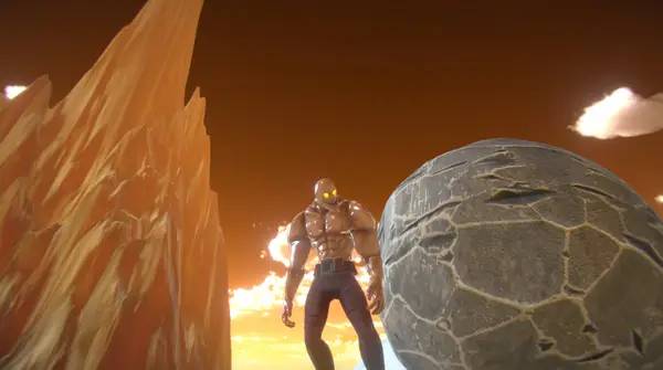 Интерфейс Pushing It! With Sisyphus во время прохождения