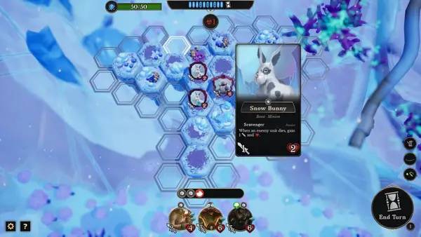 Интерфейс Quinterra во время прохождения