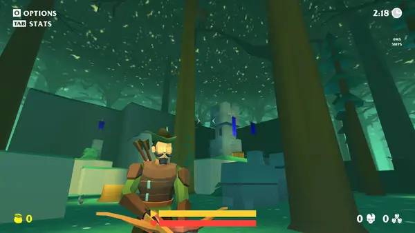 Интерфейс RaidLand во время прохождения