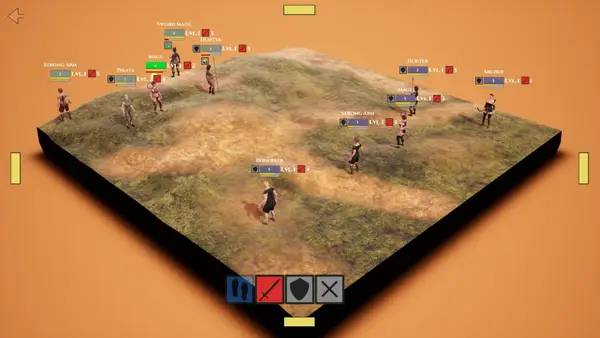 Интерфейс Rampart Tactics во время прохождения