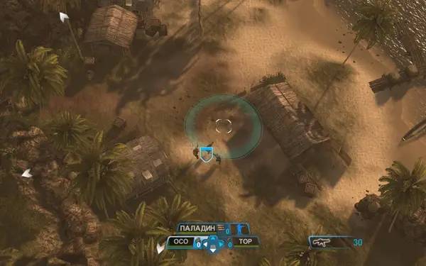 Интерфейс Raven Squad Operation Hidden Dagger во время прохождения