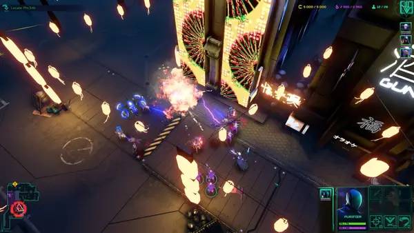 Интерфейс Re-Legion во время прохождения