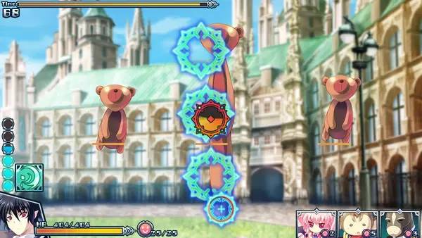 Интерфейс Re;Lord 1 ~The witch of Herfort and stuffed animals~ во время прохождения