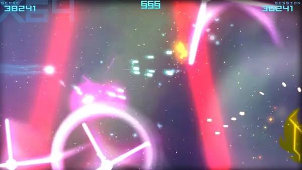 Интерфейс Really Big Sky во время прохождения