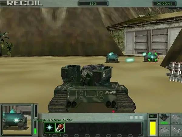 Интерфейс Recoil во время прохождения