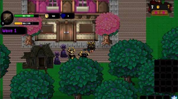 Интерфейс RED OPS ARCADE во время прохождения