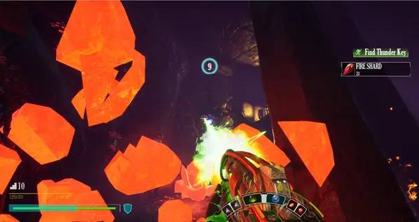 Интерфейс Remnants во время прохождения