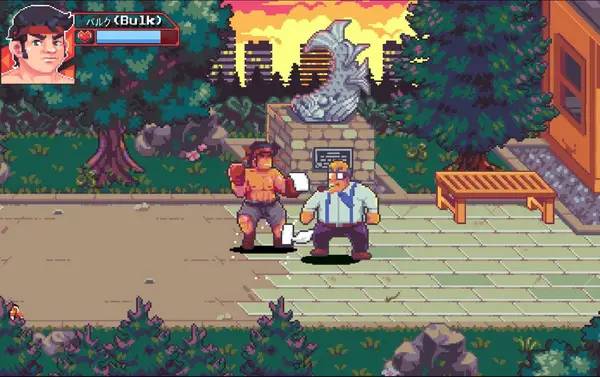 Интерфейс RoHoEn Rumble во время прохождения