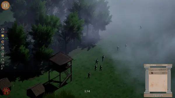 Интерфейс Rome in a Day во время прохождения