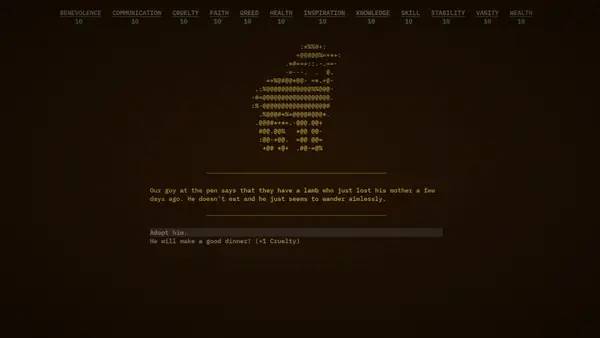 Интерфейс Roots of Harmony во время прохождения