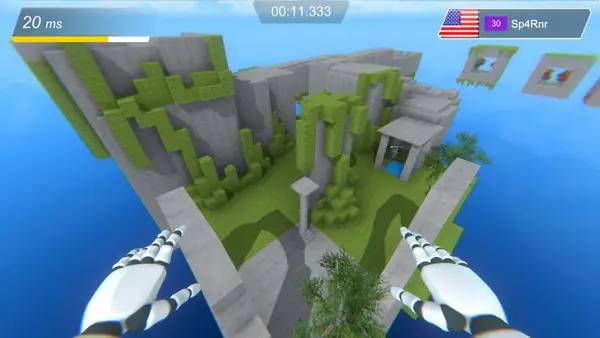 Интерфейс Run Pro во время прохождения