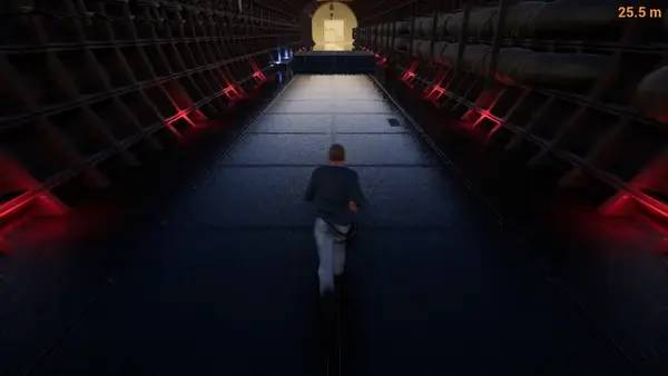 Интерфейс RUNNER RTX во время прохождения