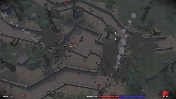 Интерфейс RUNNING WITH RIFLES PACIFIC во время прохождения