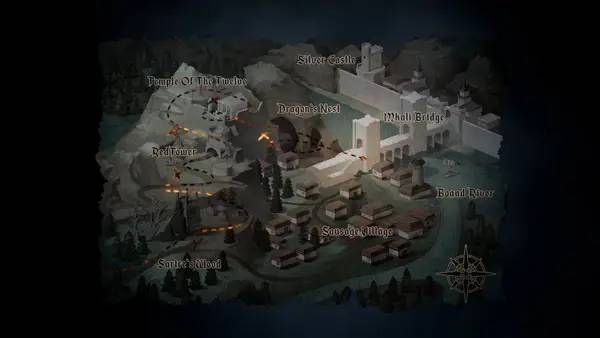 Интерфейс SACRALITH The Archer`s Tale во время прохождения